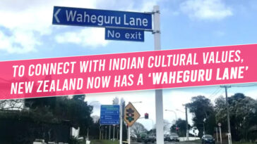 To connect with Indian cultural values, New Zealand now has a ‘Waheguru Lane’