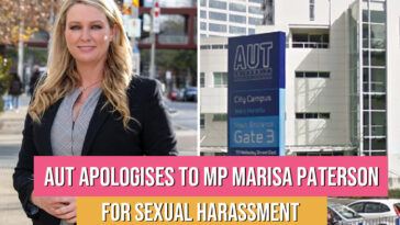 AUT ApOlogises to MP Marisa paterson for sexual harassment
