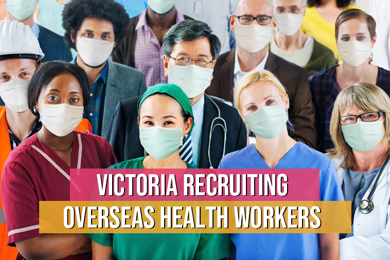 Victoria recruiting overseas health workers