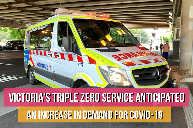 Victoria's triple zero service anticipated an increase in demand for COVID-19