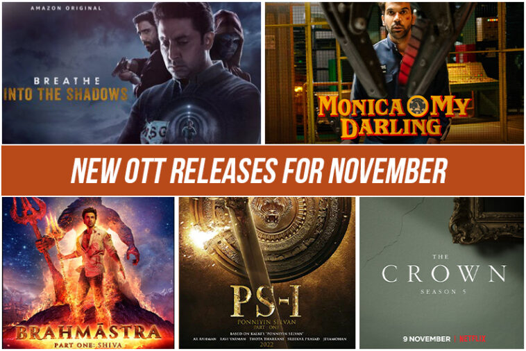 New OTT Releases For November 2