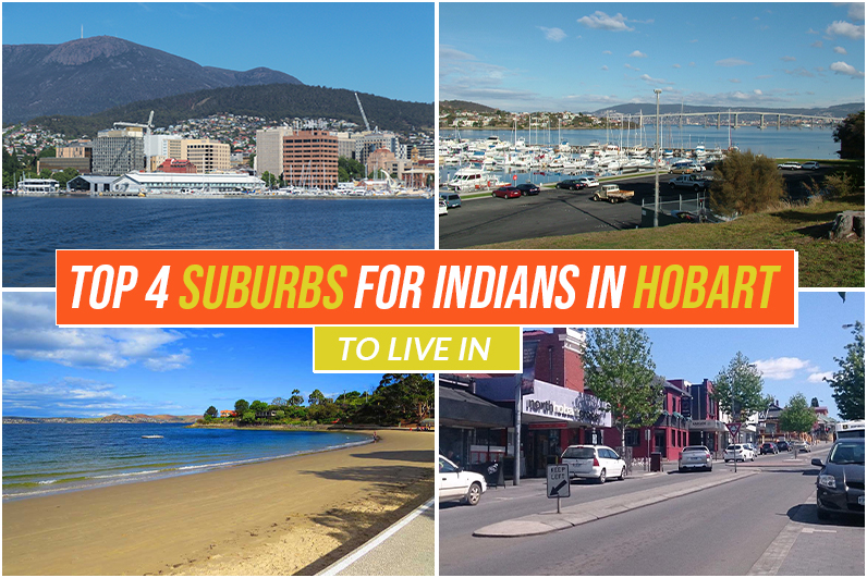 Top 4 suburbs for Indians in Hobart