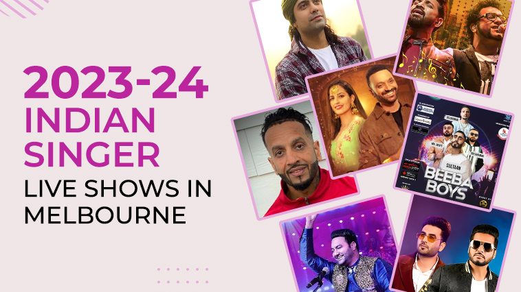 2023-24 Indian singer live shows in Melbourne