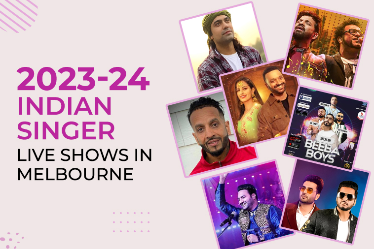 2023-24 Indian singer live shows in Melbourne