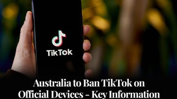 Australia to Ban TikTok on Official Devices