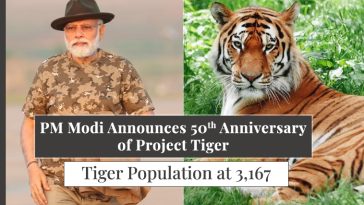PM Modi Announces the 50th Anniversary of Project Tiger