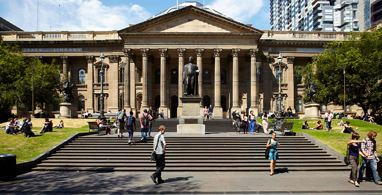  Visit the National Gallery of Victoria.