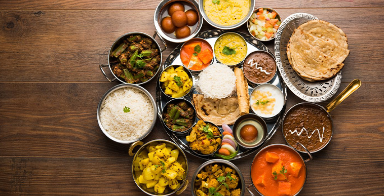 Cooking and Eating Indian Food