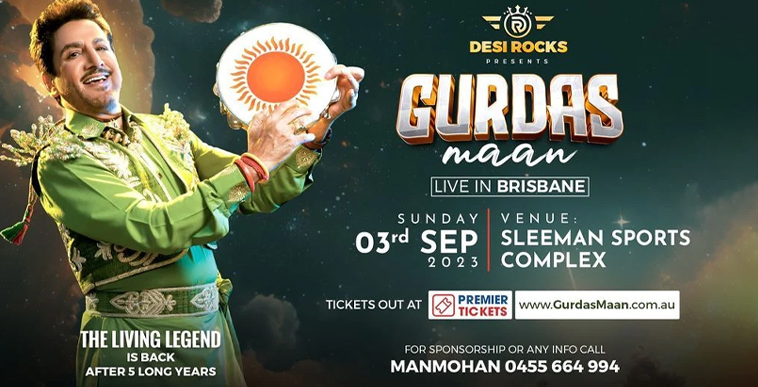  Gurdas Maan - Live in Brisbane 2023   