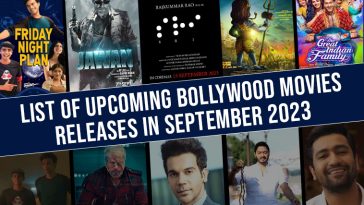 List of Upcoming Bollywood Movies Releases In September 2023