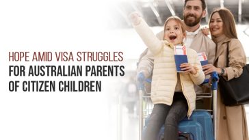 Hope Amid Visa Struggles For Australian Parents of Citizen Children