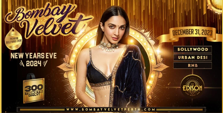 Bombay Velvet's 2024 New Year's Eve Bollywood Party