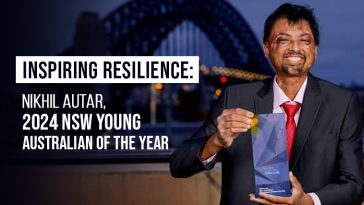 Inspiring Besilience Nikhil Autar 2024 NSW Young